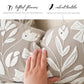 Velvet Soft Taupe Flower Pattern Throw Pillow Cover