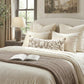 Velvet Soft Taupe Flower Pattern Lumbar Throw Pillow Cover 14X36 inch